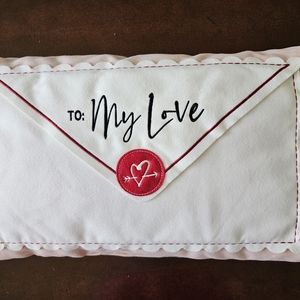 Love Letter Pillow Valentine ❤️💌📮